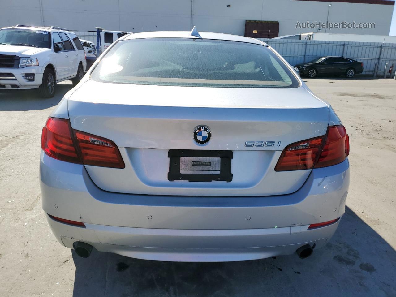 2011 Bmw 535 I Silver vin: WBAFR7C52BC603272