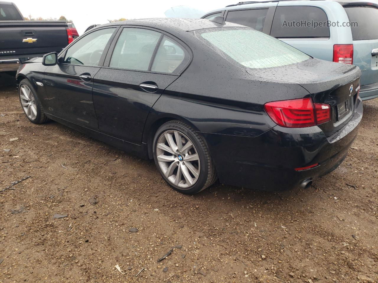 2011 Bmw 535 I Черный vin: WBAFR7C52BC605877