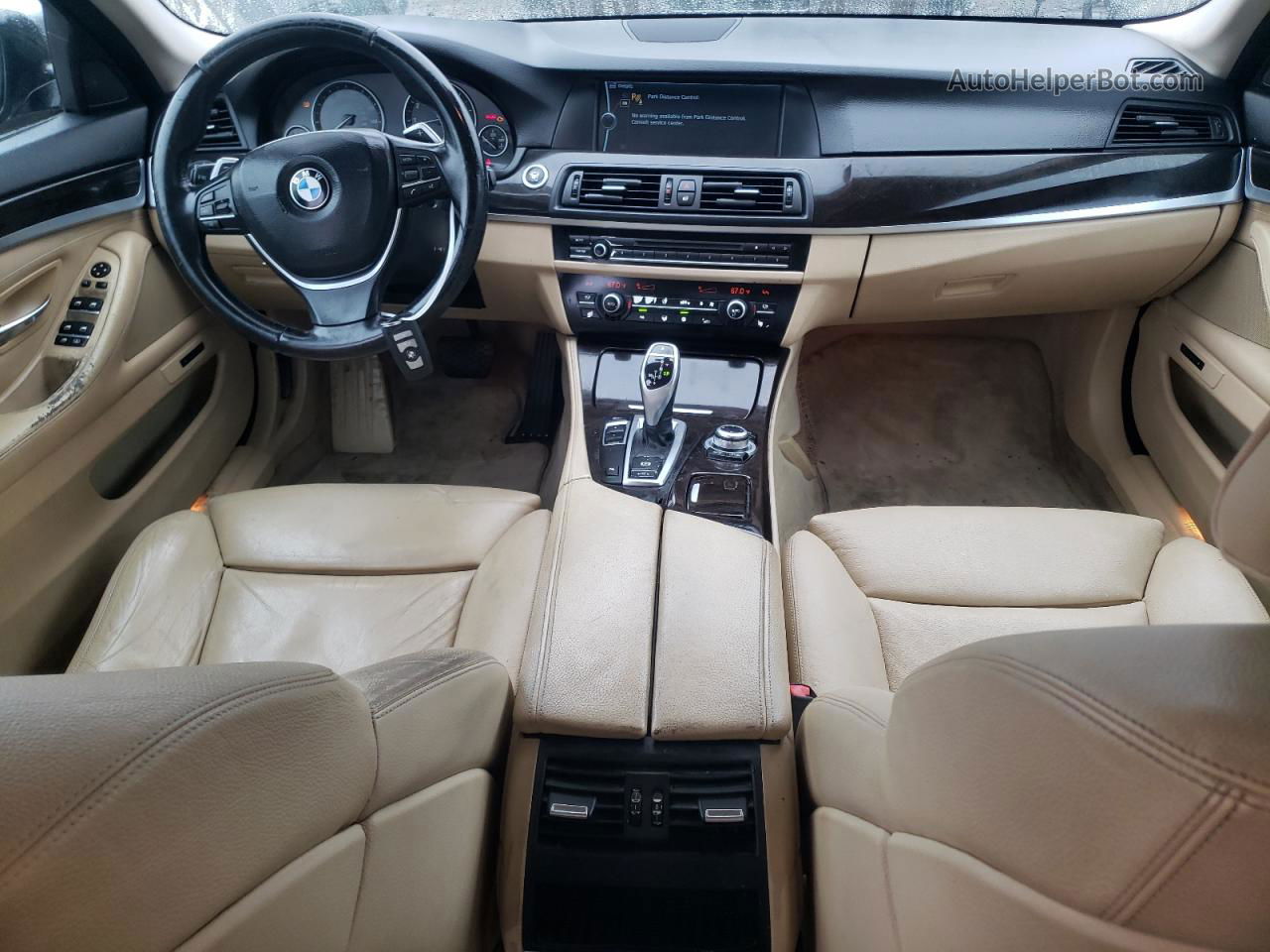 2011 Bmw 535 I Черный vin: WBAFR7C52BC605877