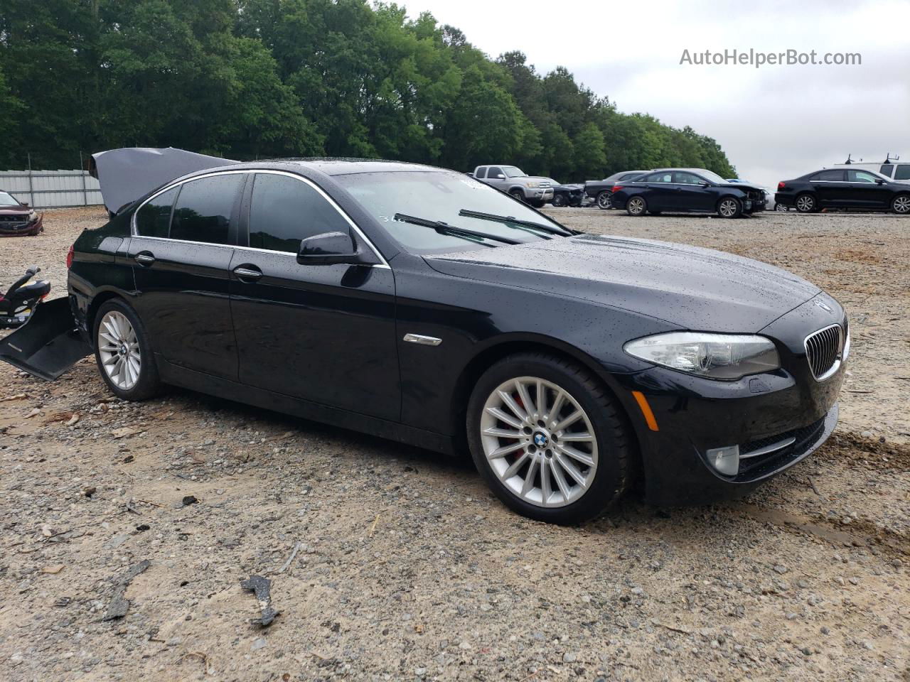 2011 Bmw 535 I Black vin: WBAFR7C52BC608567