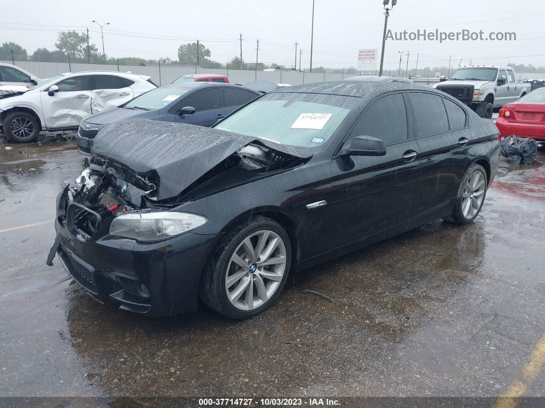 2011 Bmw 535i Black vin: WBAFR7C52BC803343