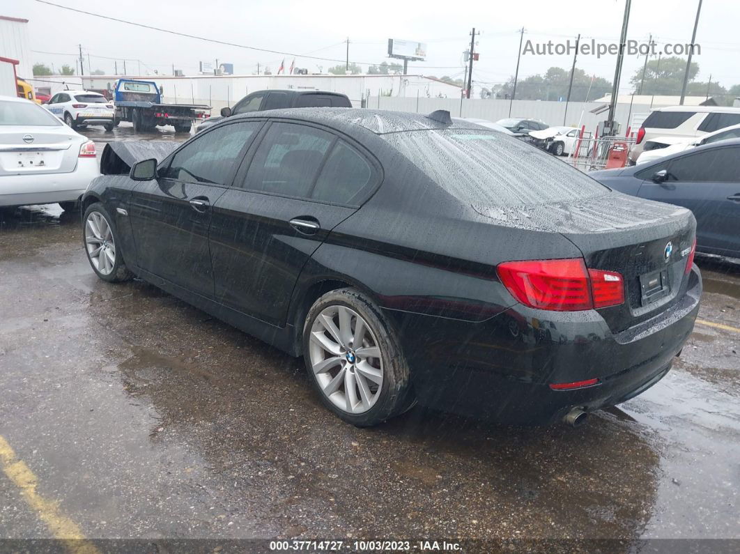 2011 Bmw 535i Black vin: WBAFR7C52BC803343