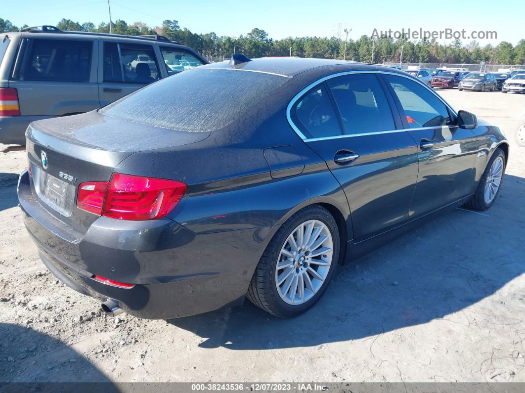 2011 Bmw 535i Black vin: WBAFR7C53BC608996