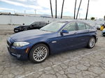 2011 Bmw 535 I Blue vin: WBAFR7C54BC600518