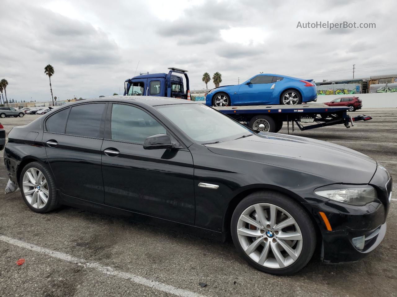 2011 Bmw 535 I Black vin: WBAFR7C54BC800914