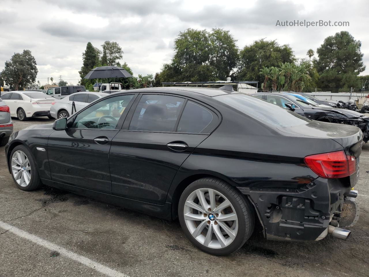 2011 Bmw 535 I Black vin: WBAFR7C54BC800914