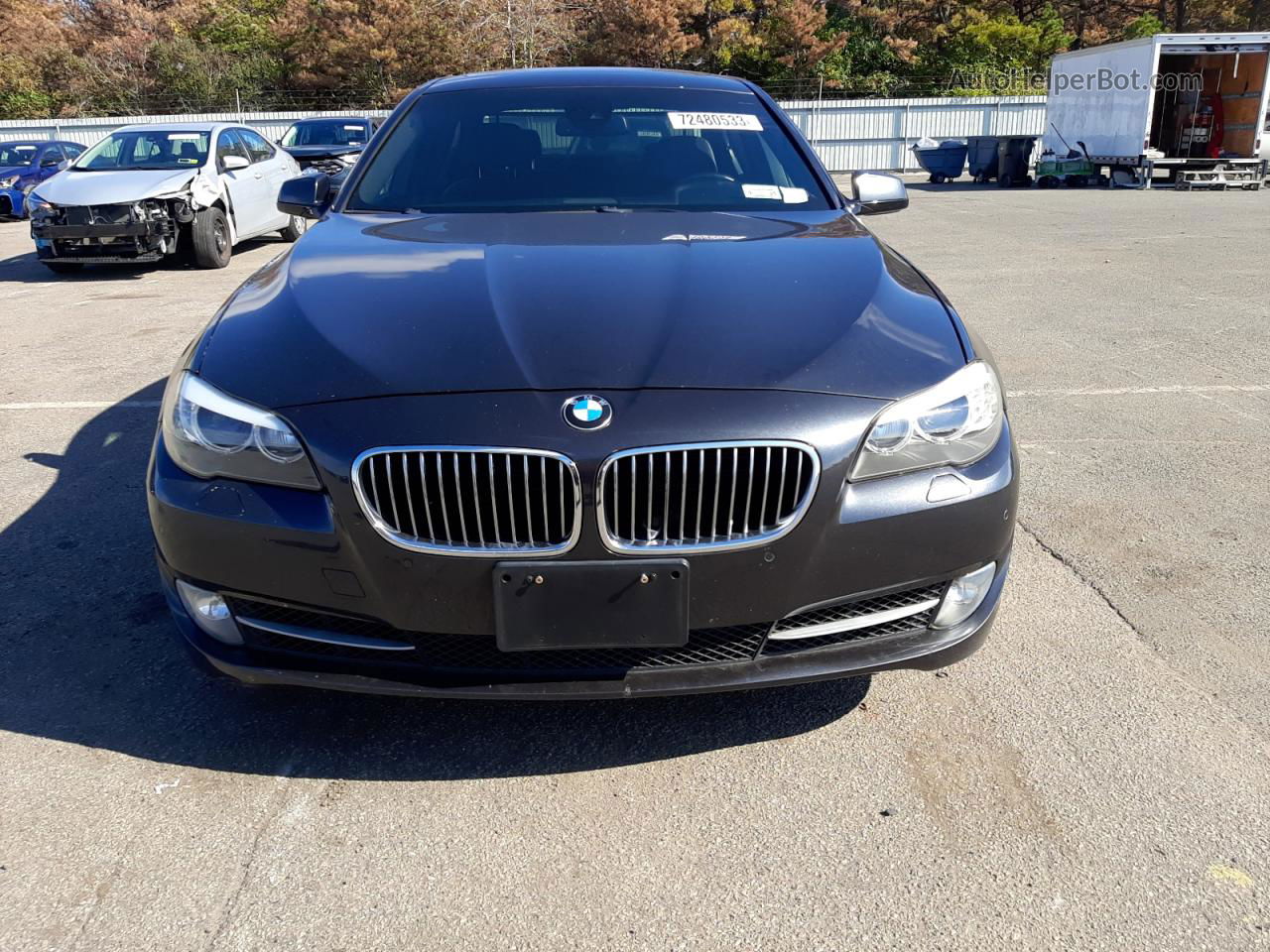 2011 Bmw 535 I Gray vin: WBAFR7C55BC600348