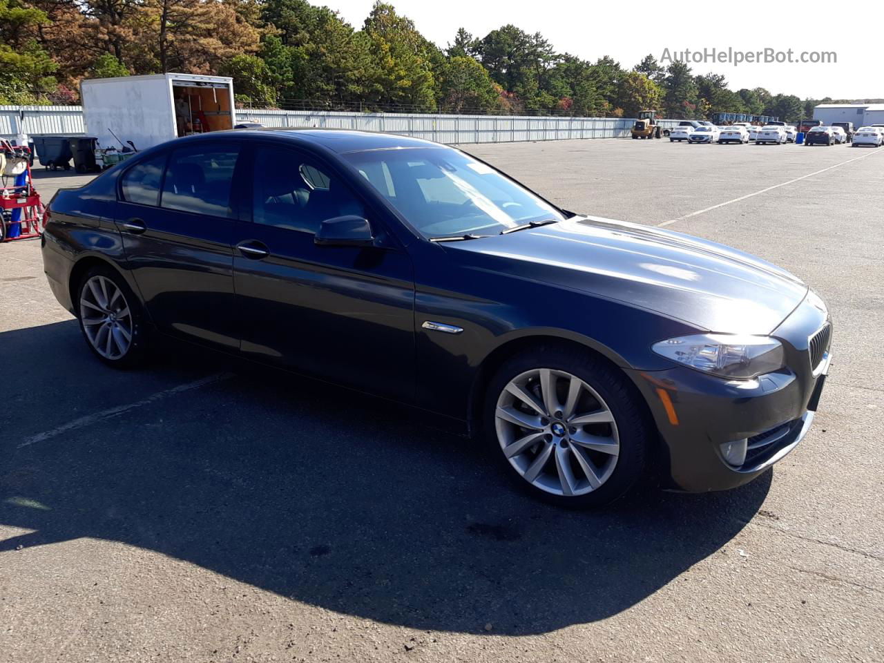 2011 Bmw 535 I Gray vin: WBAFR7C55BC600348