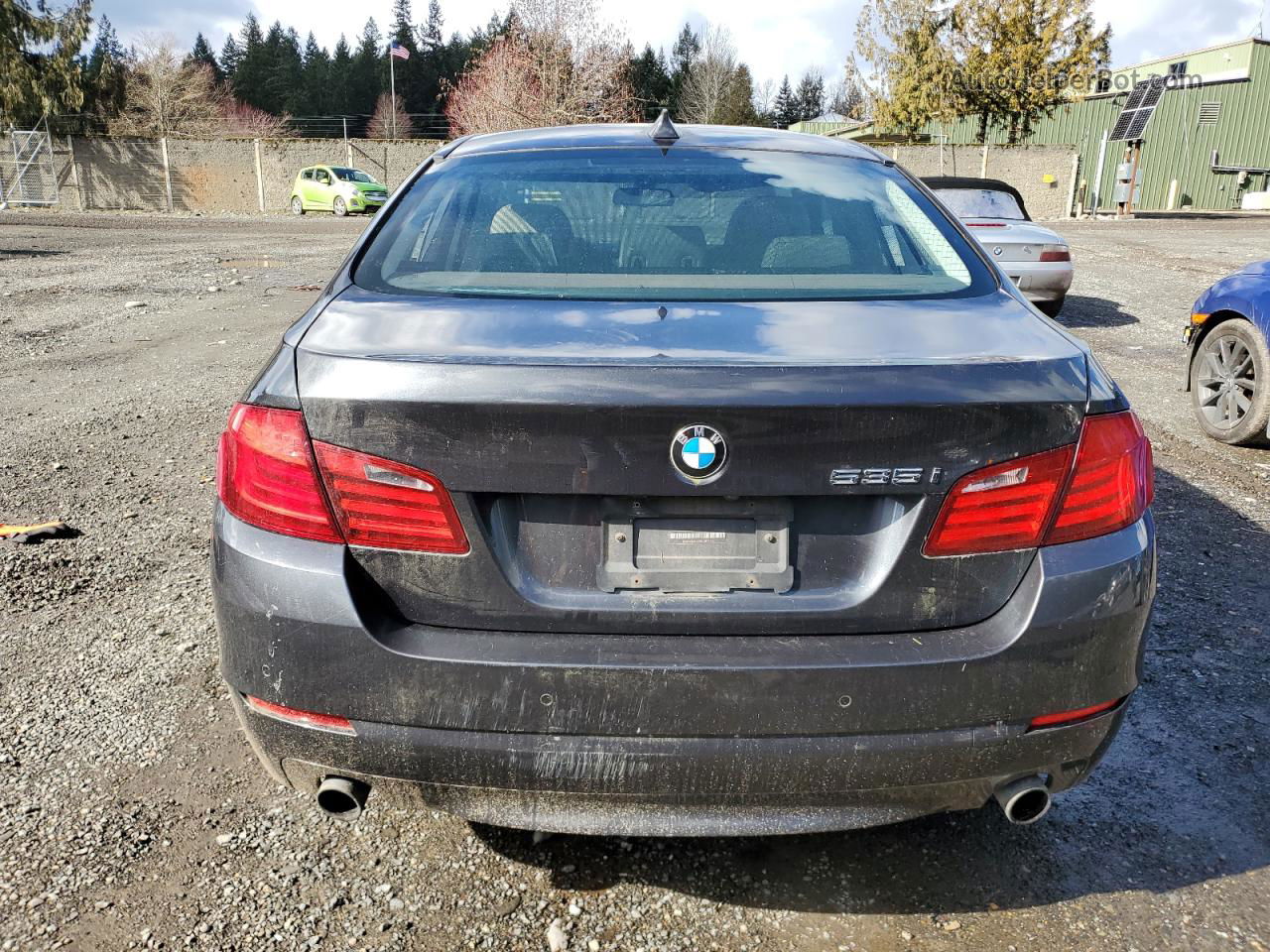 2011 Bmw 535 I Gray vin: WBAFR7C55BC801456