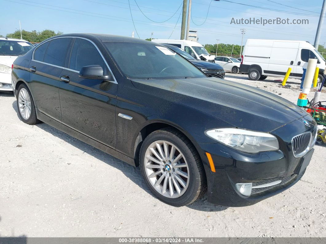 2011 Bmw 535i   Black vin: WBAFR7C56BC608121