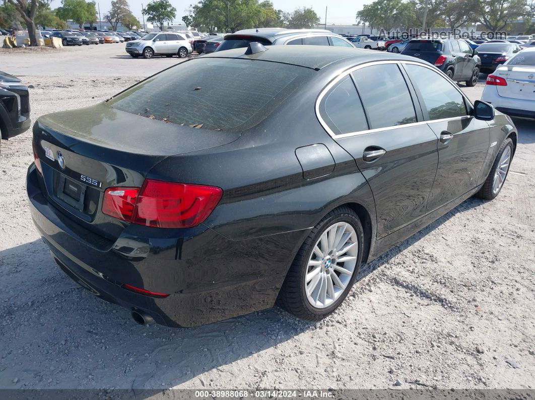 2011 Bmw 535i   Black vin: WBAFR7C56BC608121