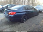 2011 Bmw 535i Blue vin: WBAFR7C56BC807041