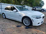 2011 Bmw 535 I White vin: WBAFR7C56BC807458