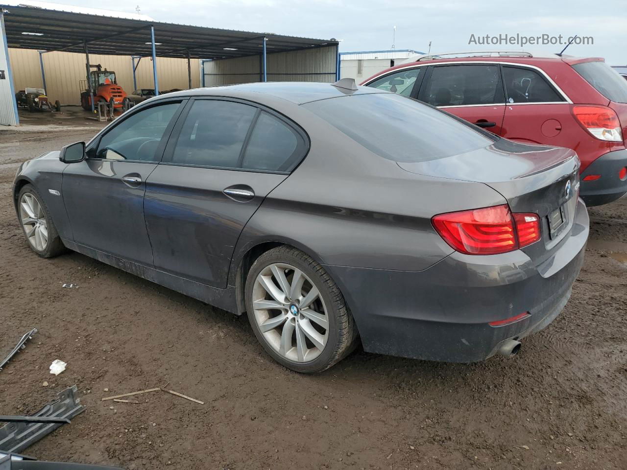 2011 Bmw 535 I Серый vin: WBAFR7C57BC266842