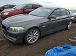 2011 Bmw 535 I Gray vin: WBAFR7C57BC266842