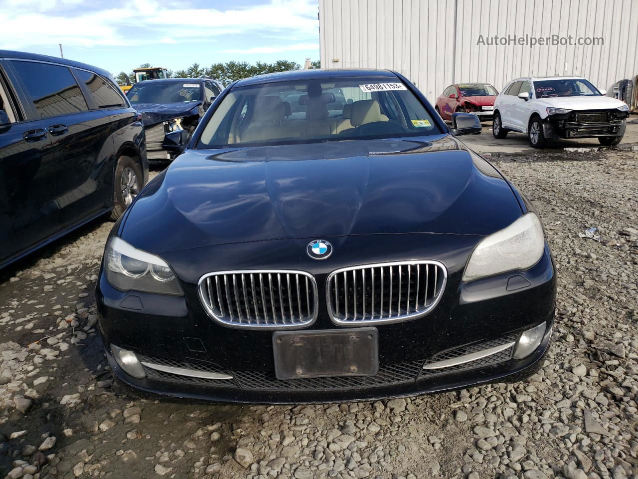 2011 Bmw 535 I Black vin: WBAFR7C57BC603509