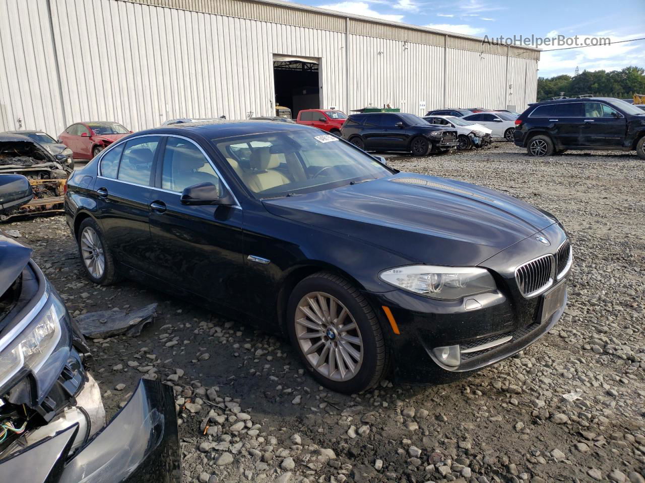 2011 Bmw 535 I Black vin: WBAFR7C57BC603509