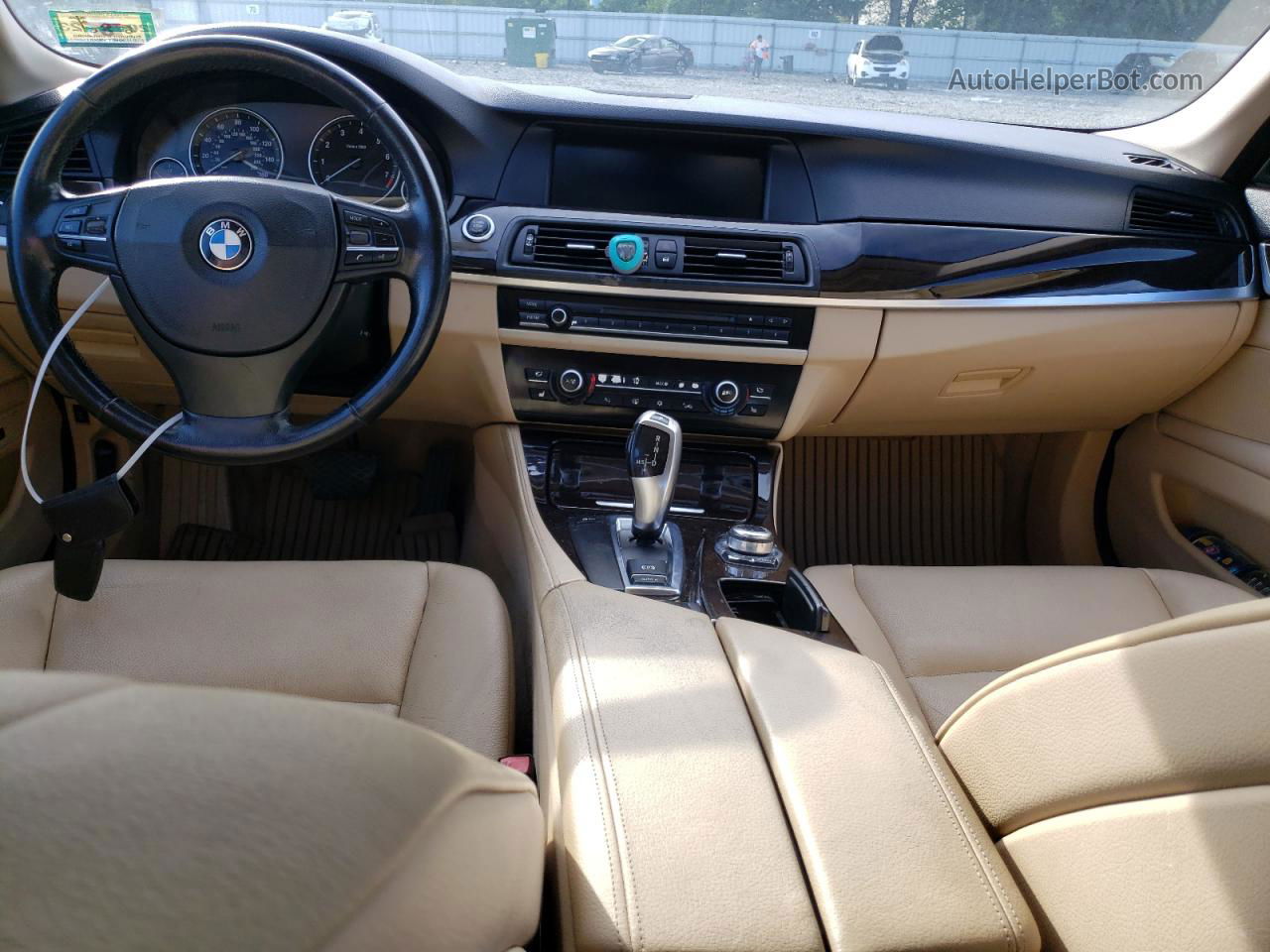 2011 Bmw 535 I Черный vin: WBAFR7C57BC603509