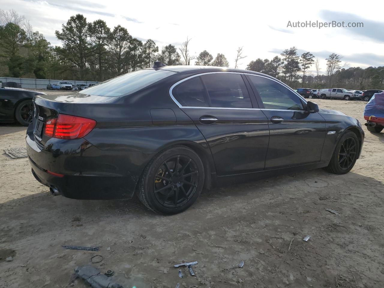 2011 Bmw 535 I Black vin: WBAFR7C57BC607088