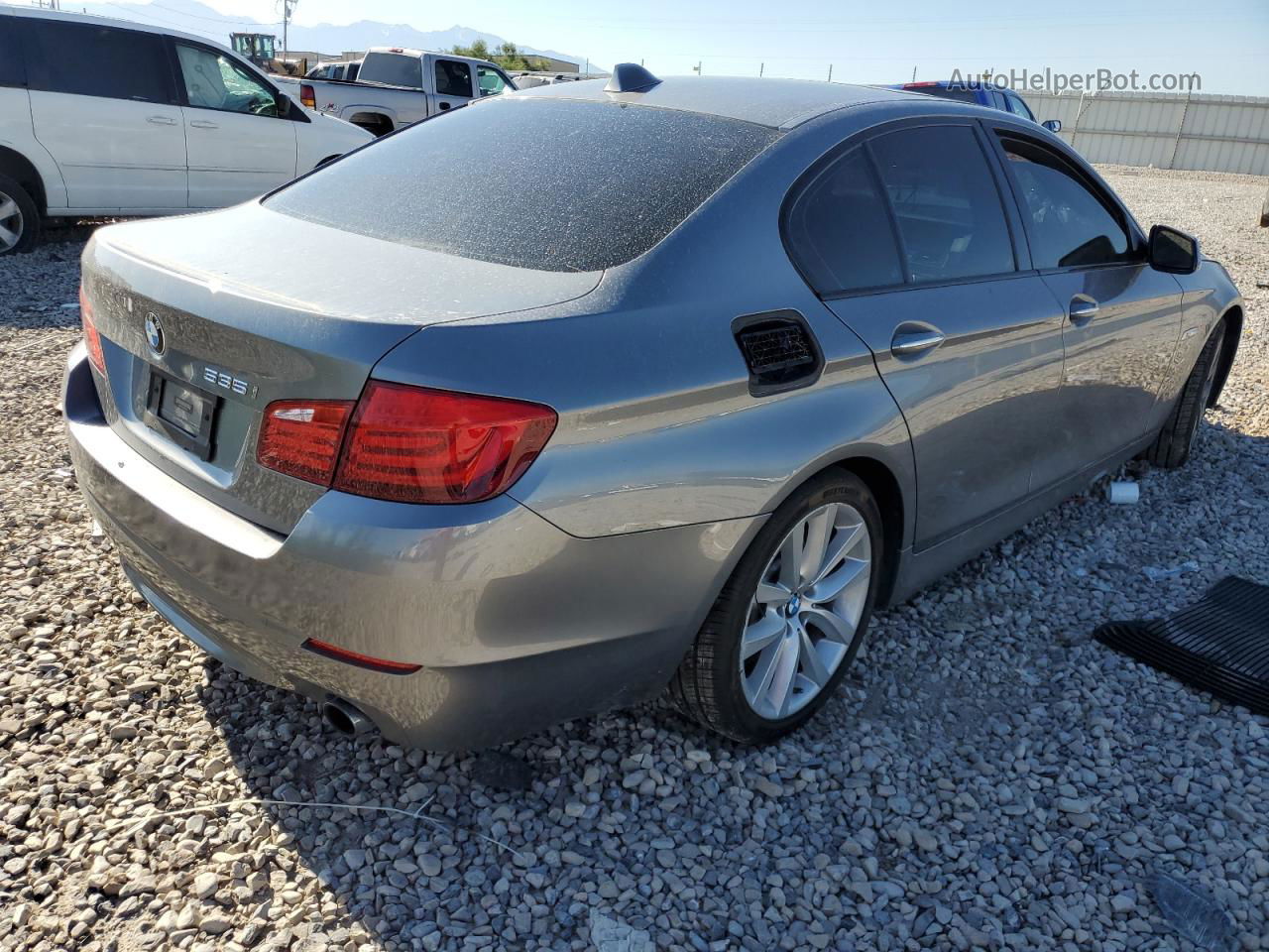 2011 Bmw 535 I Серебряный vin: WBAFR7C57BC803841