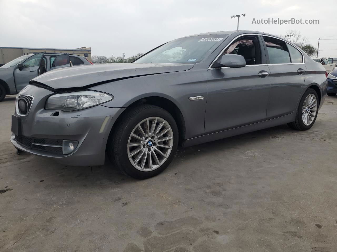 2011 Bmw 535 I Серый vin: WBAFR7C5XBC801453