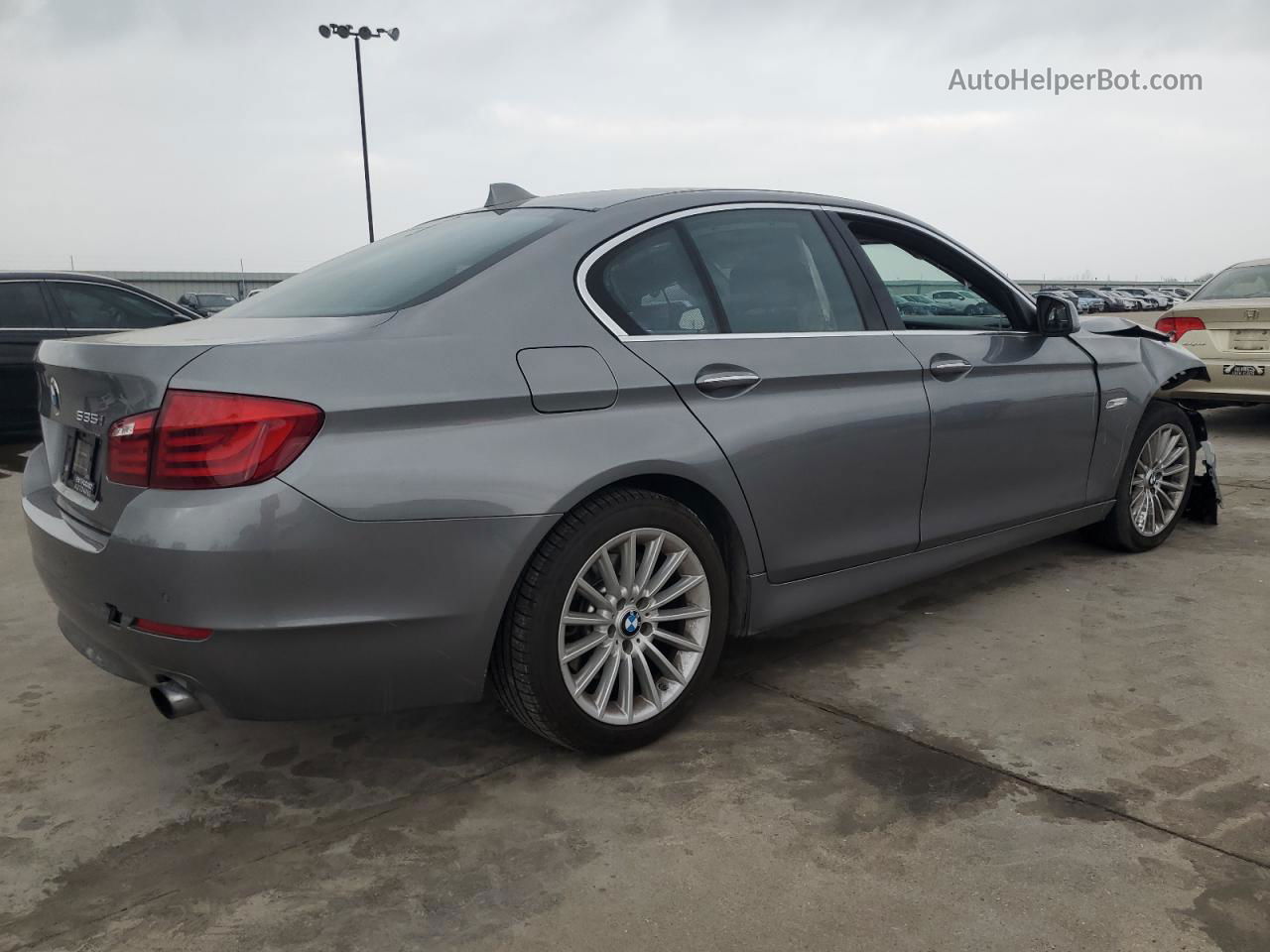 2011 Bmw 535 I Gray vin: WBAFR7C5XBC801453