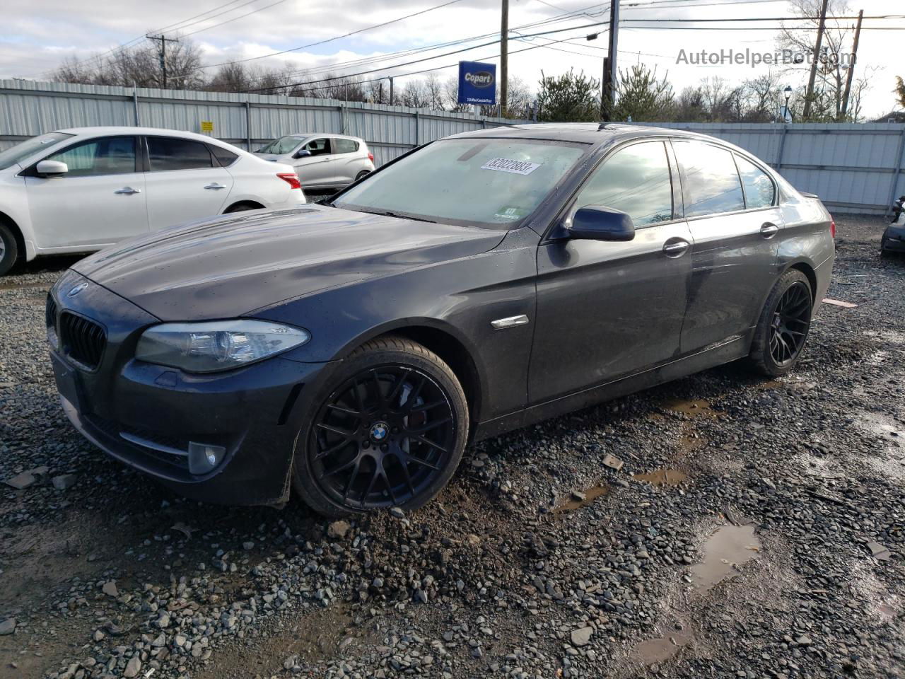 2011 Bmw 550 I Black vin: WBAFR9C58BC599532