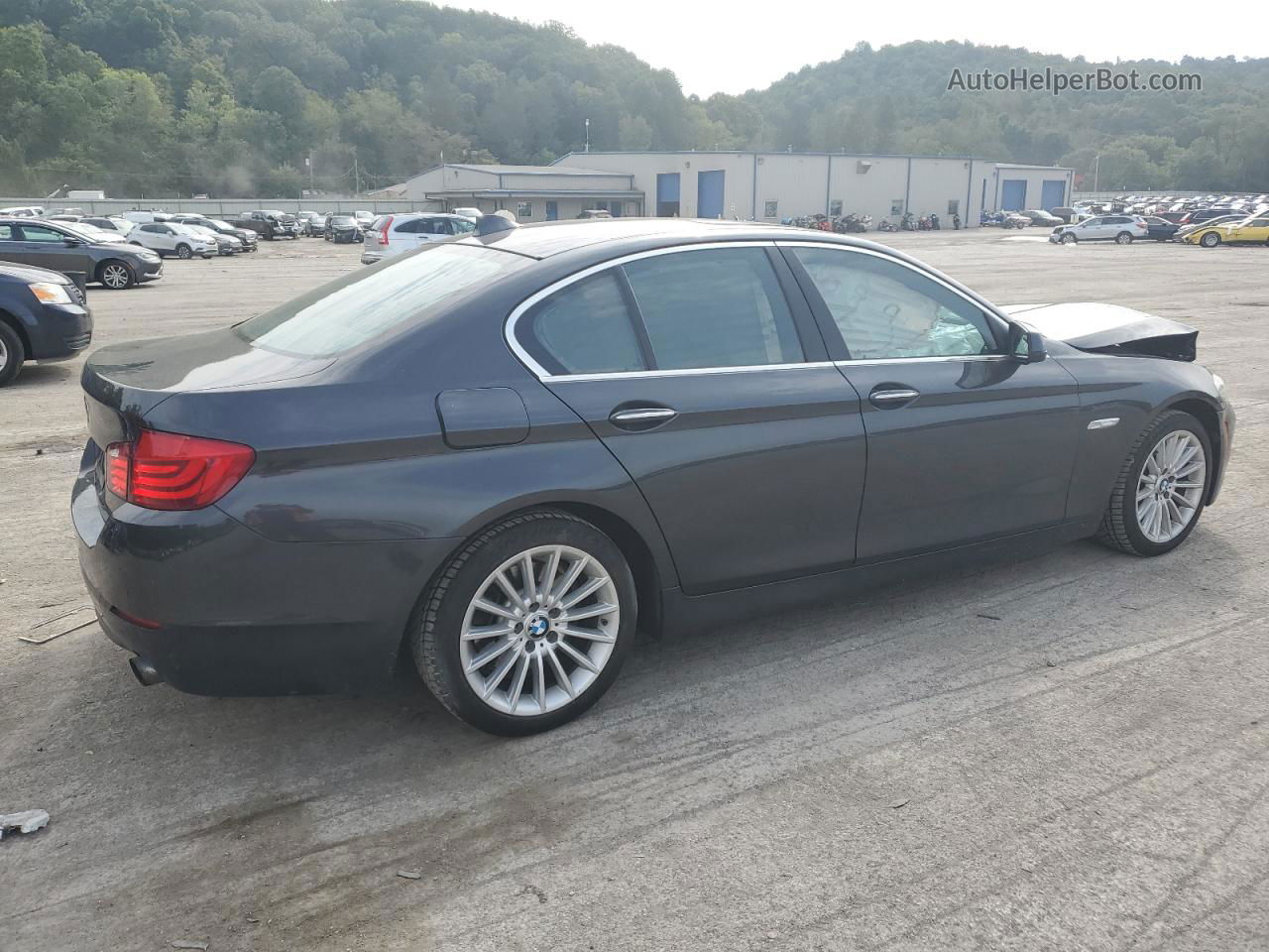 2011 Bmw 535 Xi Black vin: WBAFU7C50BC874054