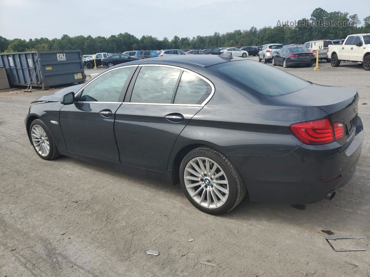 2011 Bmw 535 Xi Black vin: WBAFU7C50BC874054