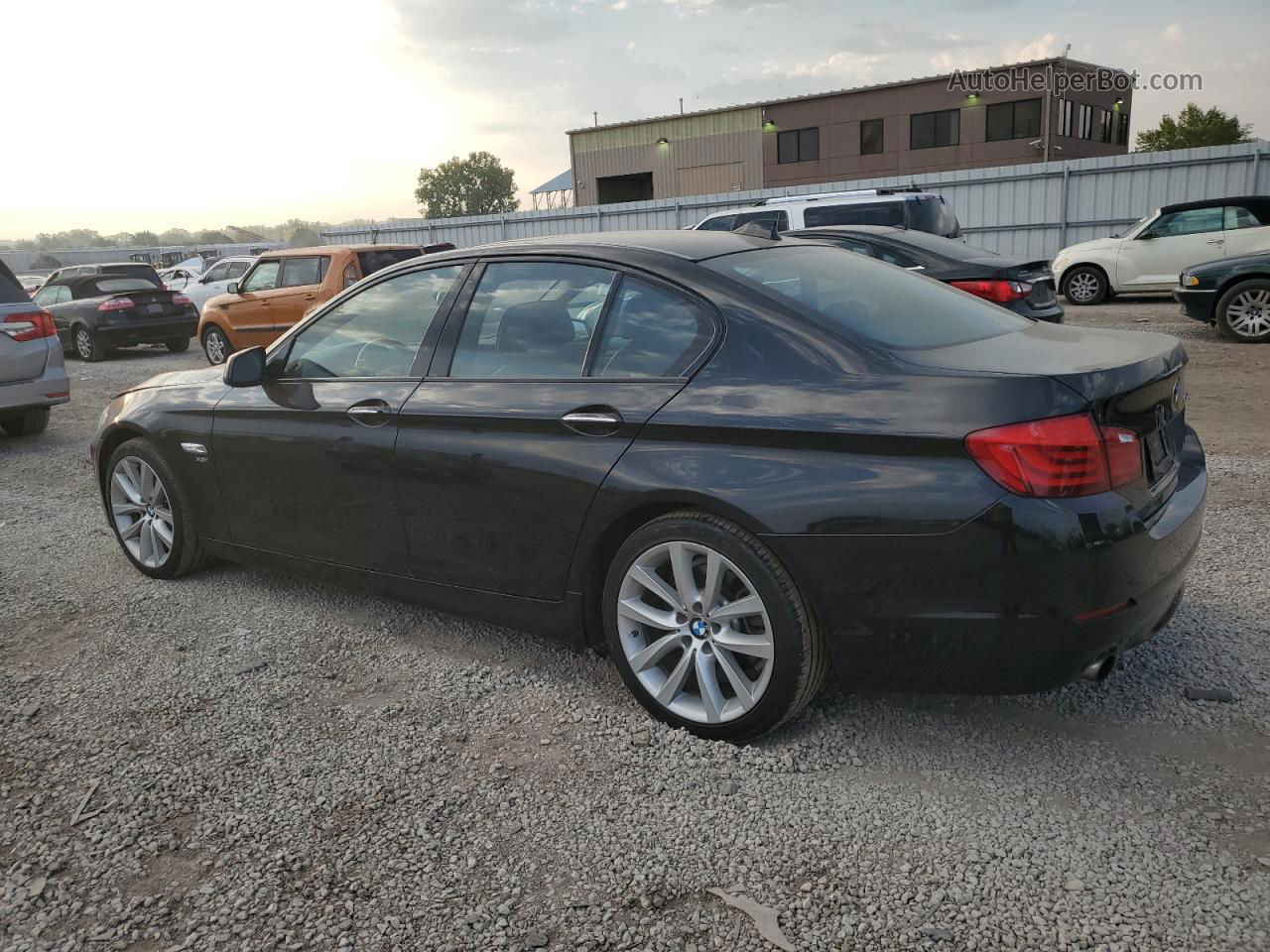 2011 Bmw 535 Xi Black vin: WBAFU7C51BC877786