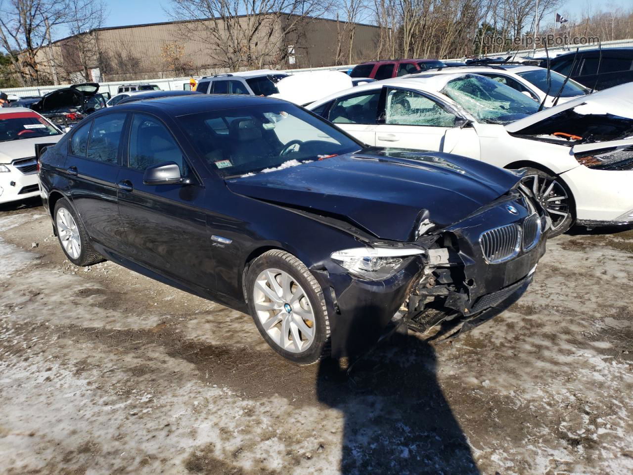 2011 Bmw 535 Xi Blue vin: WBAFU7C52BDU56038