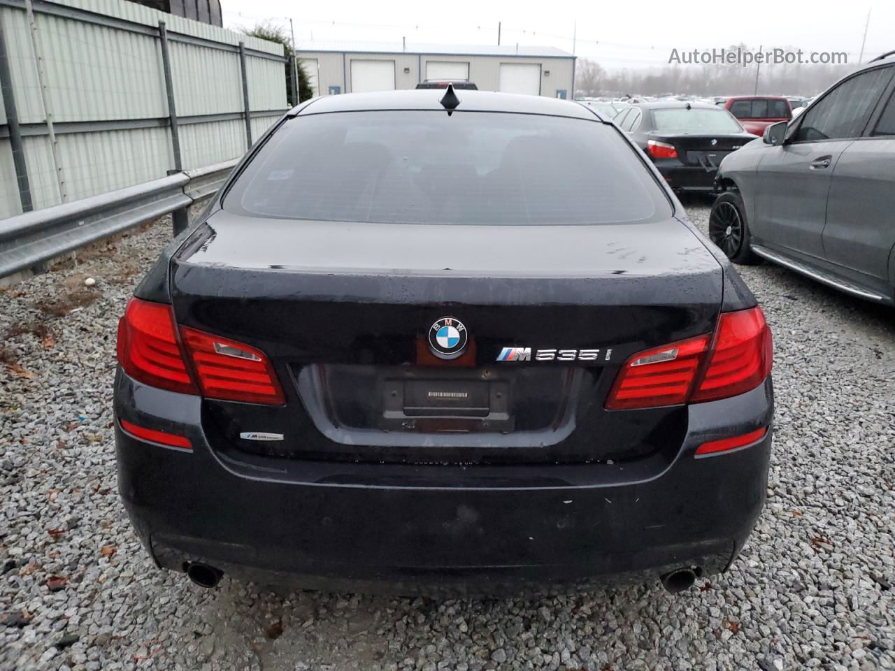 2011 Bmw 535 Xi Blue vin: WBAFU7C53BC779892