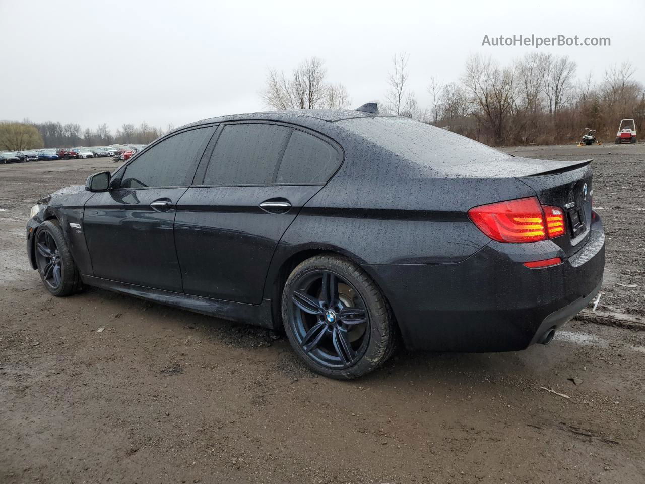 2011 Bmw 535 Xi Black vin: WBAFU7C53BC874520