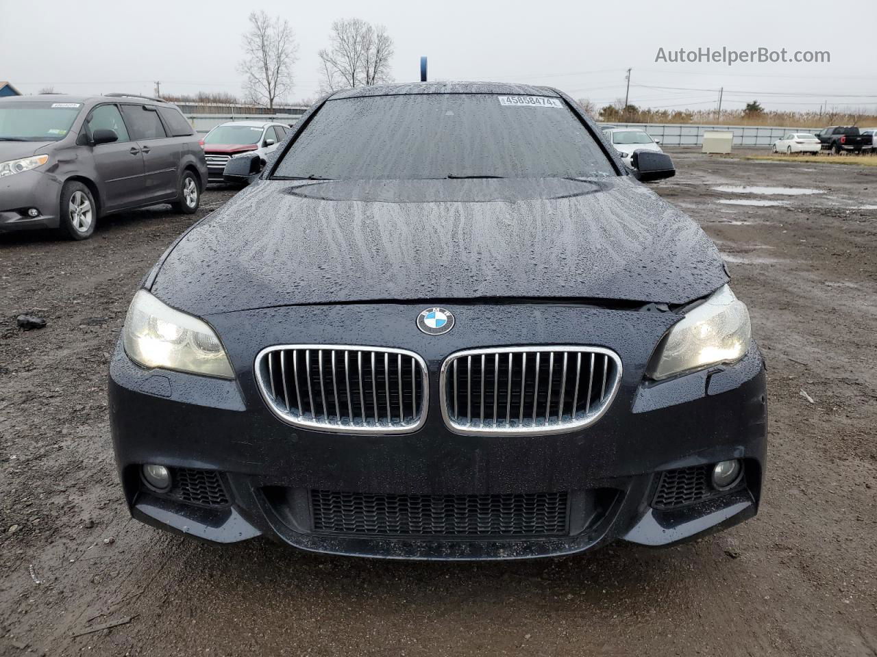 2011 Bmw 535 Xi Black vin: WBAFU7C53BC874520