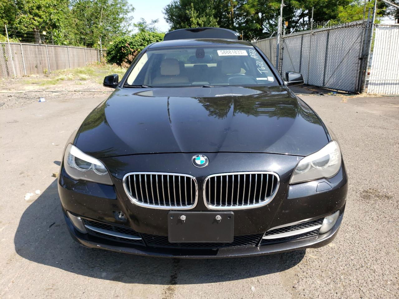 2011 Bmw 535 Xi Black vin: WBAFU7C54BC781148