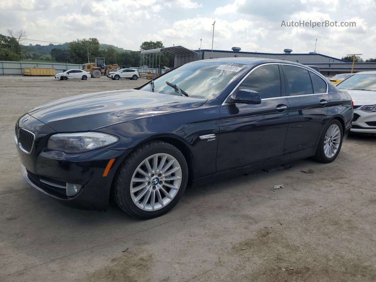 2011 Bmw 535 Xi Blue vin: WBAFU7C55BC771910