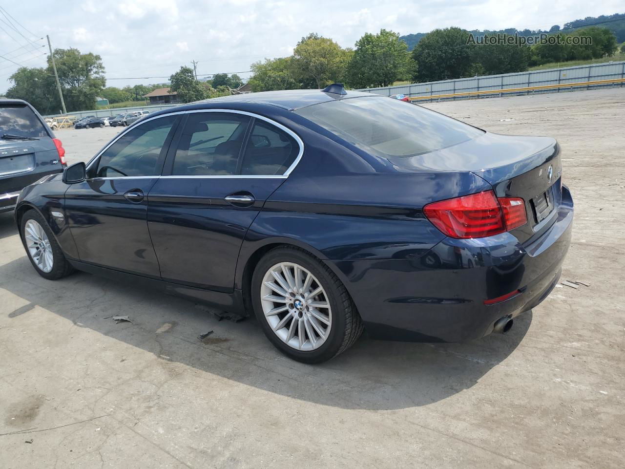 2011 Bmw 535 Xi Blue vin: WBAFU7C55BC771910