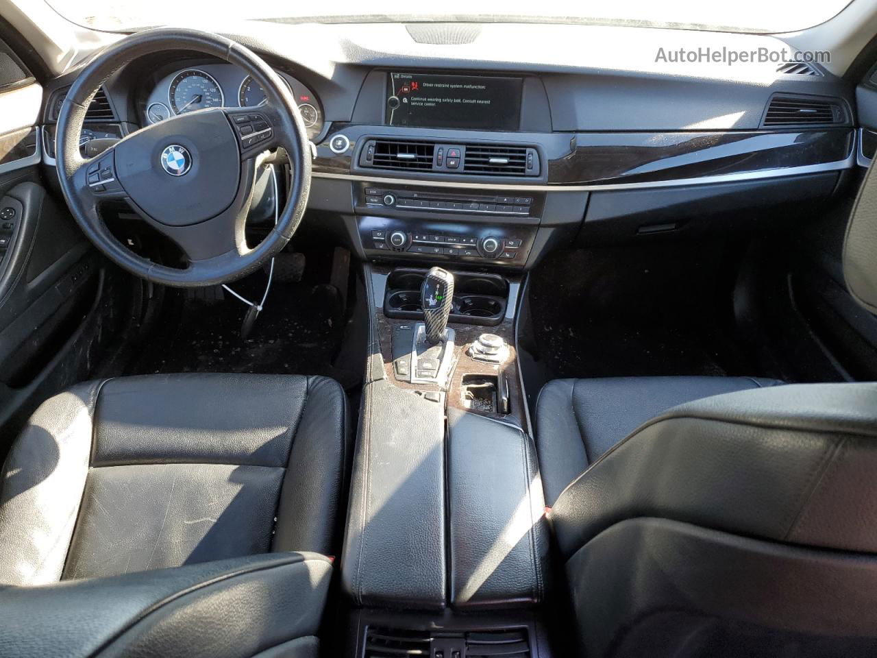 2011 Bmw 535 Xi Черный vin: WBAFU7C55BC873885