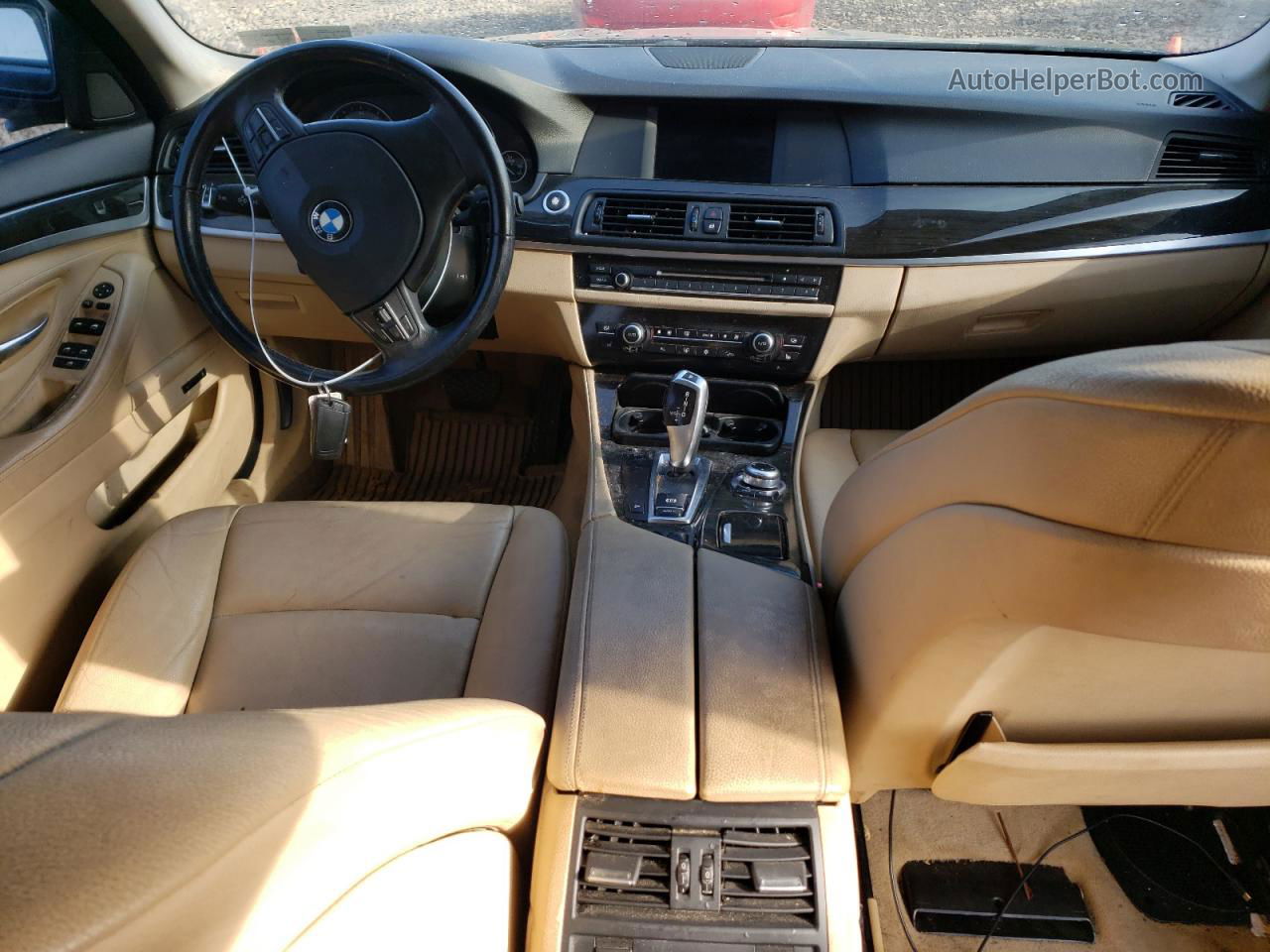 2011 Bmw 535 Xi Черный vin: WBAFU7C56BC771723