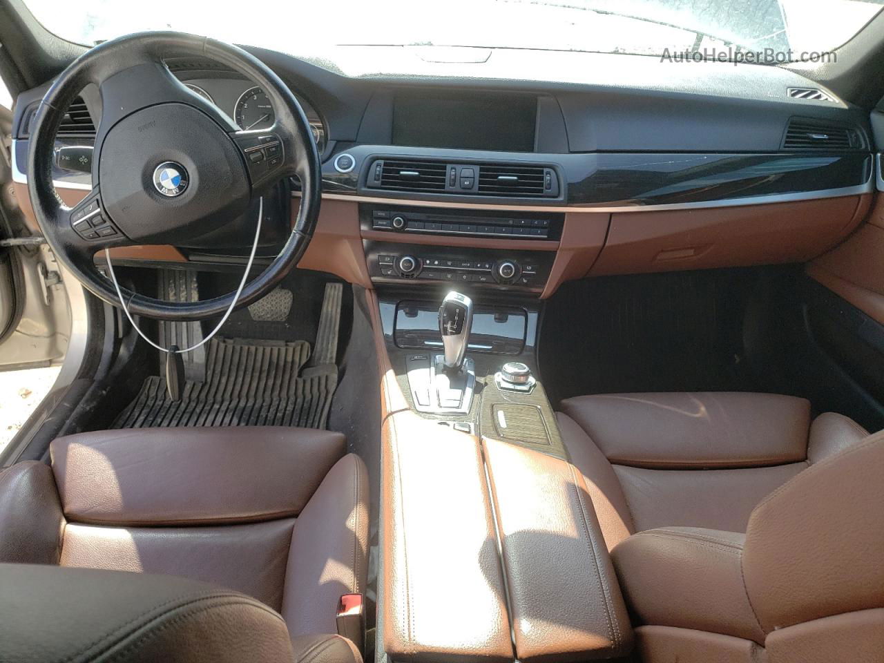 2011 Bmw 535 Xi Gold vin: WBAFU7C56BC877296