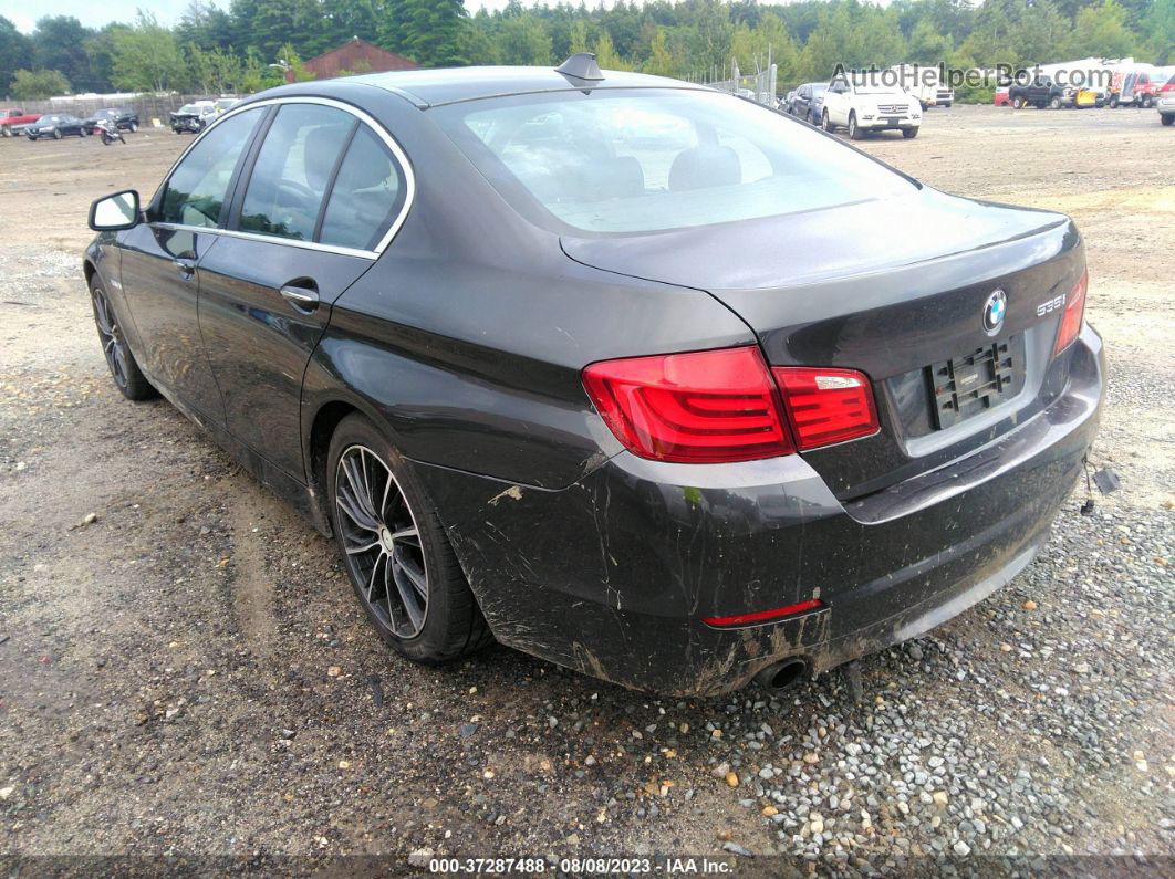 2011 Bmw 535i Xdrive Gray vin: WBAFU7C56BDU56141