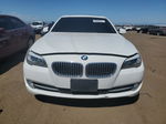 2011 Bmw 535 Xi White vin: WBAFU7C57BC872334