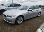 2011 Bmw 535 Xi Silver vin: WBAFU7C59BC879432