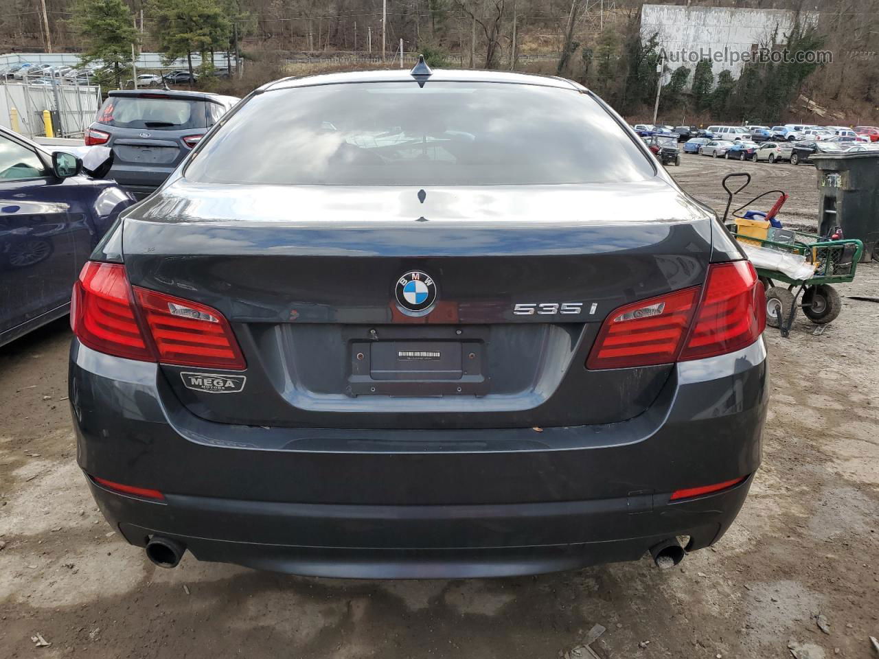 2011 Bmw 535 Xi Charcoal vin: WBAFU7C5XBC439994