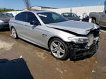 2011 Bmw 550 Xi Silver vin: WBAFU9C55BC278398