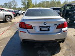 2011 Bmw 550 Xi Silver vin: WBAFU9C55BC278398