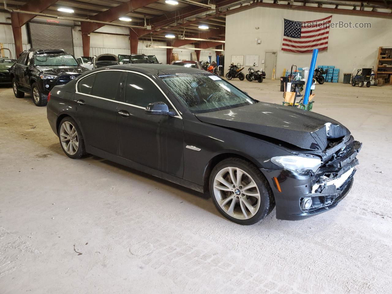 2014 Bmw 535 D Xdrive Black vin: WBAFV3C52ED685202