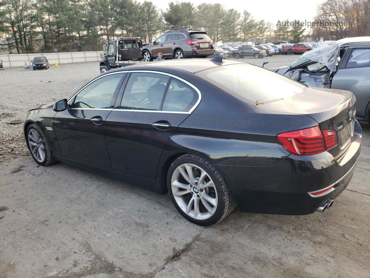 2014 Bmw 535 D Xdrive Black vin: WBAFV3C52EDZ33674