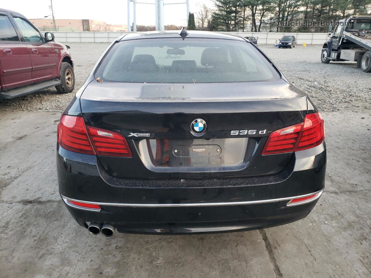 2014 Bmw 535 D Xdrive Черный vin: WBAFV3C52EDZ33674