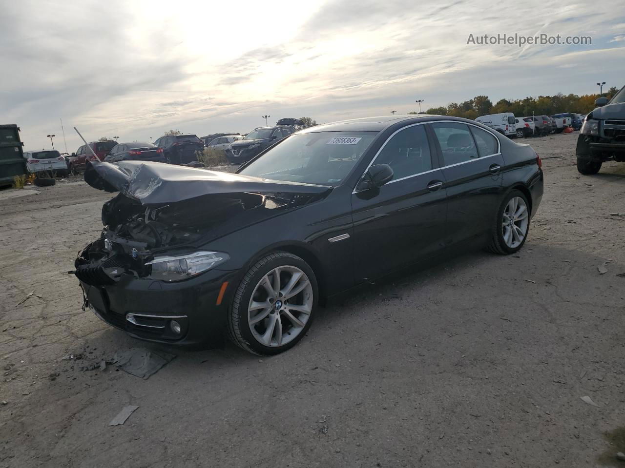 2014 Bmw 535 D Xdrive Black vin: WBAFV3C56EDZ33645